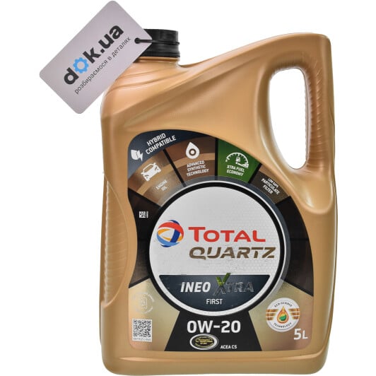 Моторное масло Total Quartz Ineo First 0W-20 5 л на Hyundai Terracan