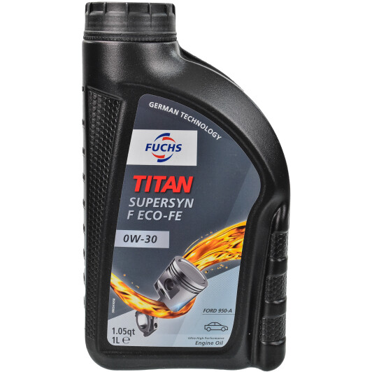 Моторное масло Fuchs Titan Supersyn F Eco-FE 0W-30 1 л на Opel Adam