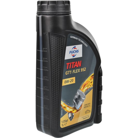 Моторное масло Fuchs Titan Gt1 Flex 952 0W-20 1 л на Skoda Citigo