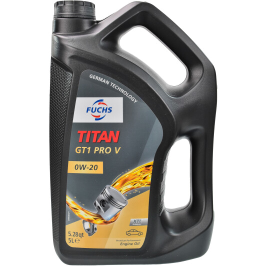 Моторное масло Fuchs Titan Gt1 Pro V 0W-20 5 л на Renault 21