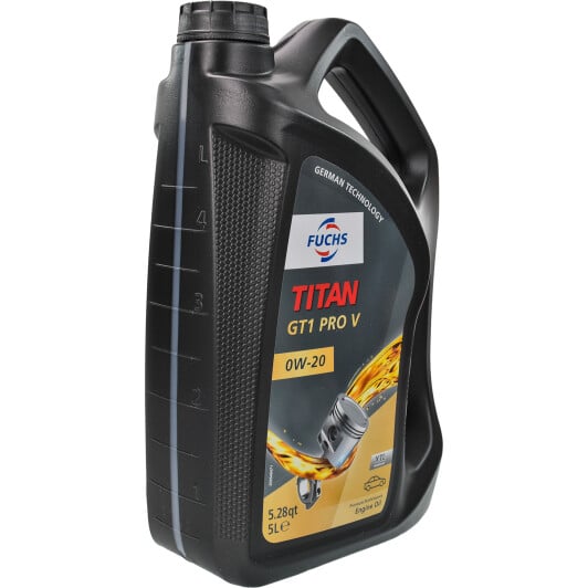 Моторное масло Fuchs Titan Gt1 Pro V 0W-20 5 л на Opel Vivaro
