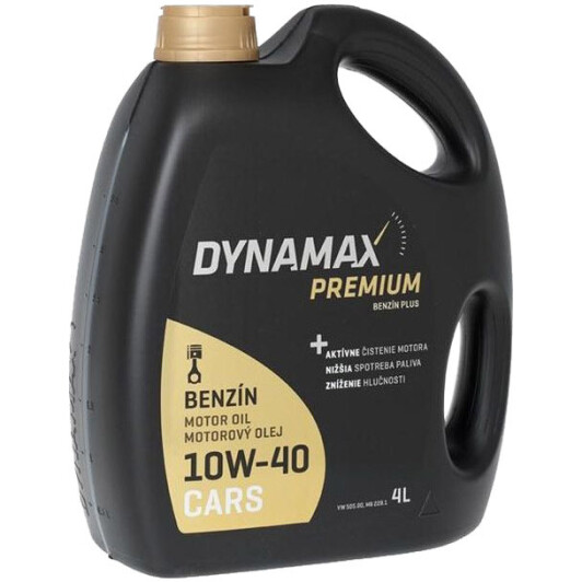 Моторна олива Dynamax Premium Benzin Plus 10W-40 4 л на Nissan Juke