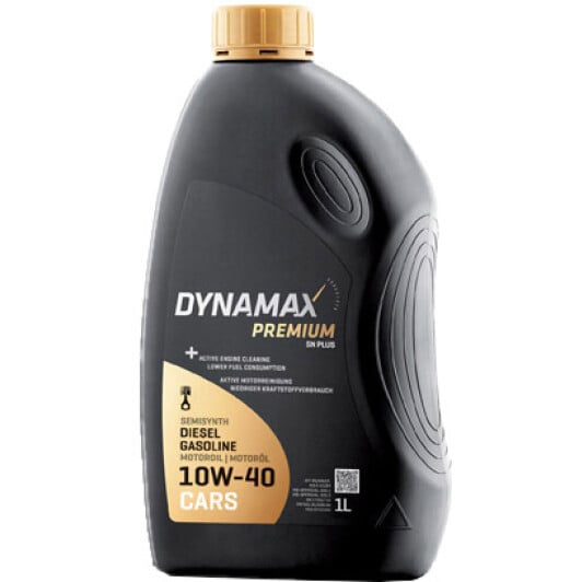 Моторное масло Dynamax Premium SN Plus 10W-40 1 л на Ford Ranger