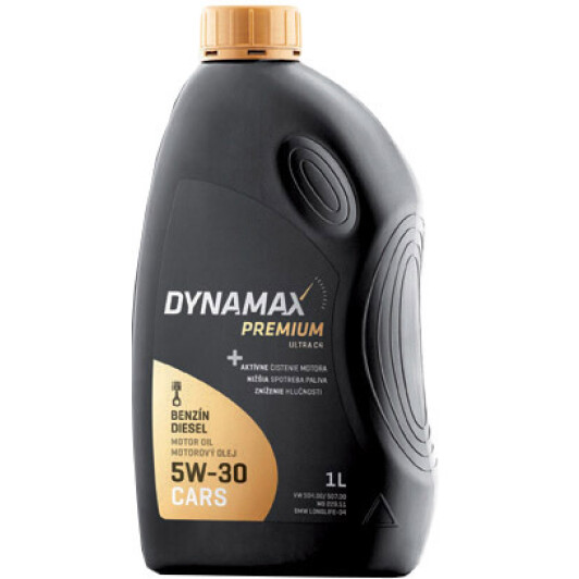 Моторное масло Dynamax Premium Ultra 5W-30 1 л на Citroen C-Crosser
