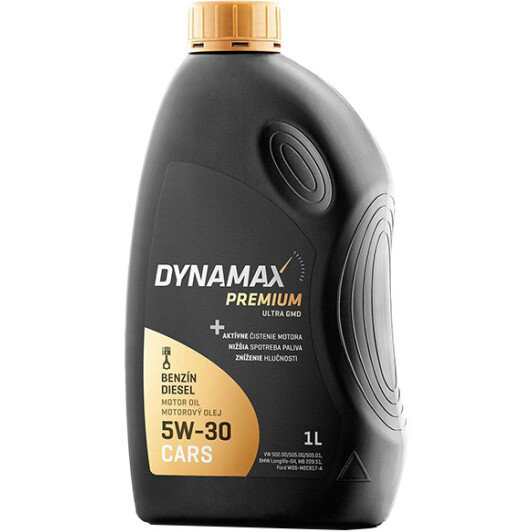 Моторное масло Dynamax Premium Ultra GMD 5W-30 1 л на Dodge Challenger