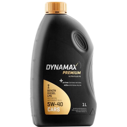 Моторное масло Dynamax Premium Ultra Plus PD 5W-40 1 л на Opel Meriva