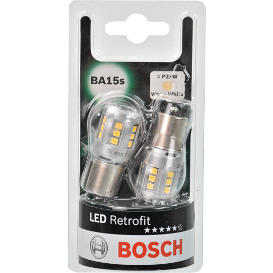 Автолампа Bosch Retrofit LED P21W BA15s 1 W 1987301518