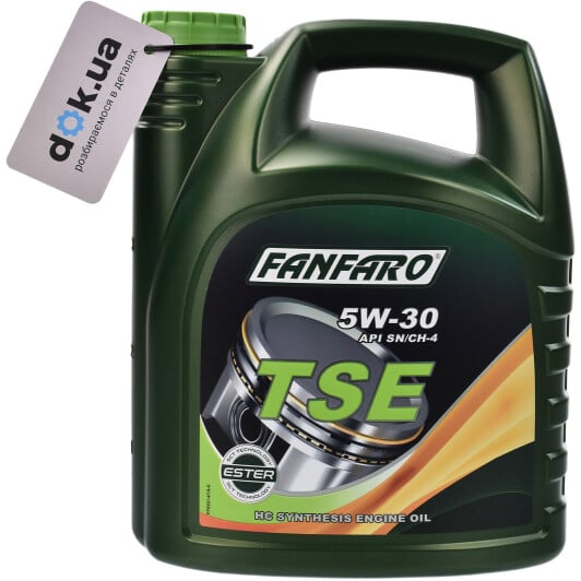 Моторна олива Fanfaro TSE 5W-30 4 л на Toyota Sequoia