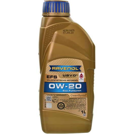 Моторное масло Ravenol EFS 0W-20 1 л на Iveco Daily VI