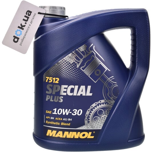 Моторное масло Mannol Special Plus 10W-30 4 л на Dacia Solenza