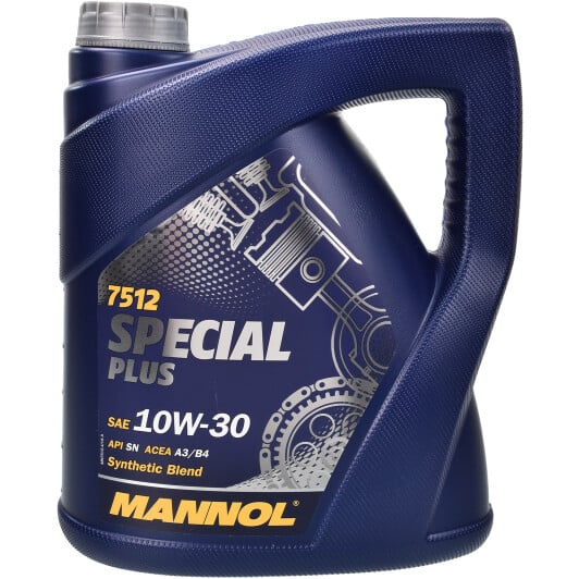 Моторное масло Mannol Special Plus 10W-30 4 л на Fiat Tipo