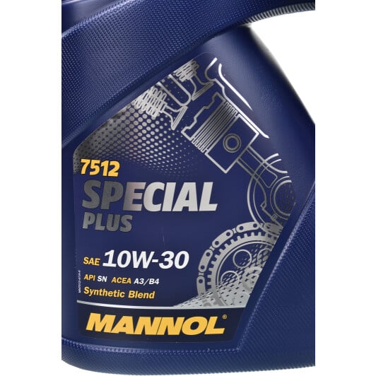 Моторное масло Mannol Special Plus 10W-30 4 л на Peugeot 307
