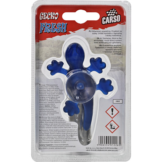Ароматизатор K2 Carso Gecko Fresh
