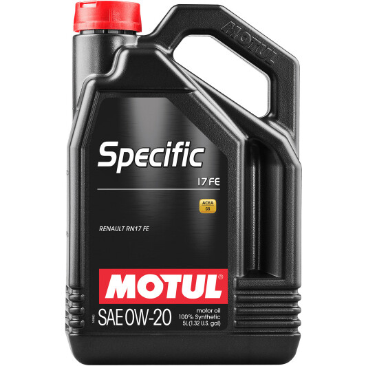 Моторное масло Motul Specific 17 FE 0W-20 на Honda Civic