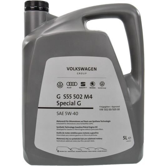 Масло VAG Special G 5W-40 5 л на Mitsubishi Pajero