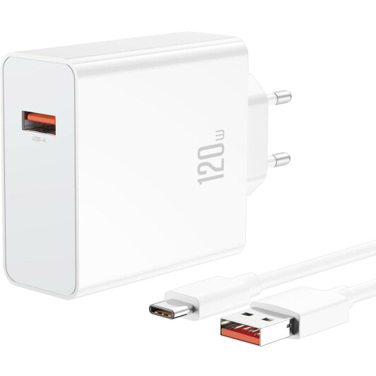 Сетевое зарядное устройство XO L128 XO-L128-WH 120 Вт