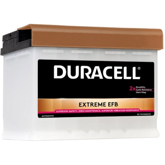 Акумулятор Duracell 6 CT-65-R Extreme EFB DE65HEFB