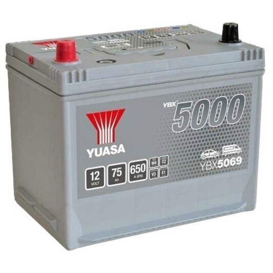 Акумулятор Yuasa 6 CT-75-L YBX 5000 YBX5069