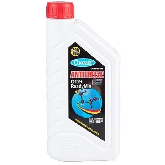 Ocean Ready Mix G12+ красный готовый антифриз