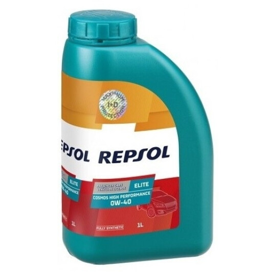 Масло Repsol Elite Cosmos High Performan 0W-40 1 л на Porsche Cayenne