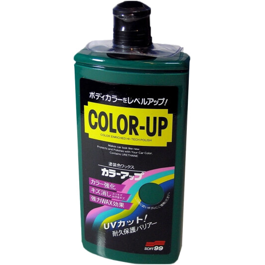Кольоровий поліроль для кузова SOFT99 Color-Up зелений