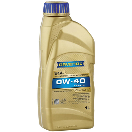 Масло Ravenol SSL 0W-40 1 л на Porsche Cayenne