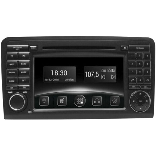 Gazer CM6007-W164 штатная магнитола на Mercedes-Benz ML-Class (W164) (2005-2013)