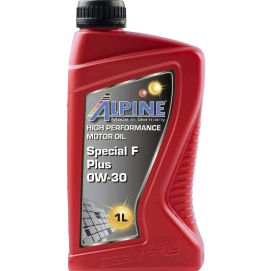 Alpine Special F Plus 0W-30 (1 л) моторное масло 1 л