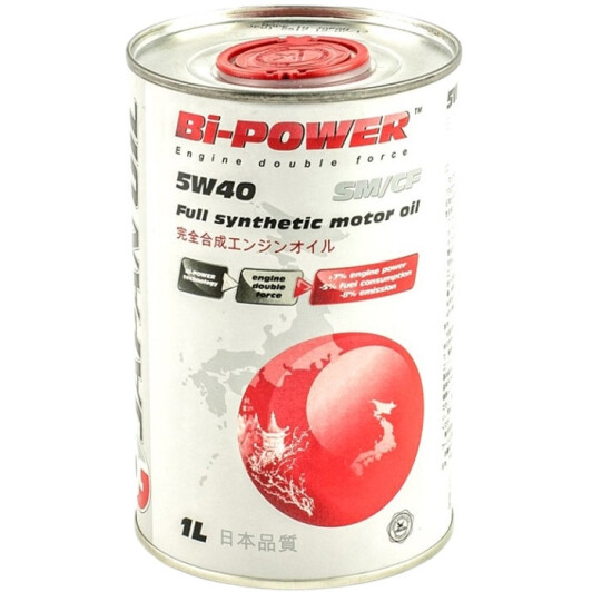 Олива Bi-Power 5W-40 1 л на Toyota Avensis Verso