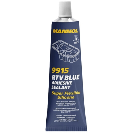 Формирователь прокладок Mannol RTV Adhesive Sealant синий