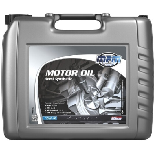 Масло MPM Semi Synthetic 10W-40 20 л на Mitsubishi Pajero
