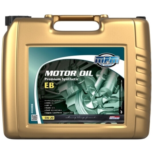 Масло MPM Premium Synthetic EB 5W-20 20 л на Mitsubishi Pajero