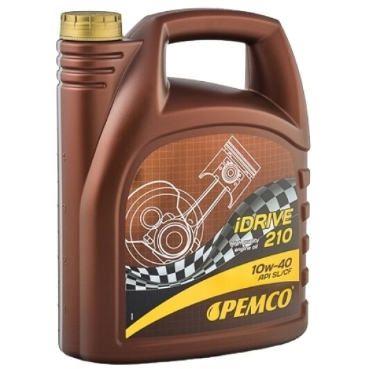 Олива Pemco iDrive 210 10W-40 5 л на MINI Cooper