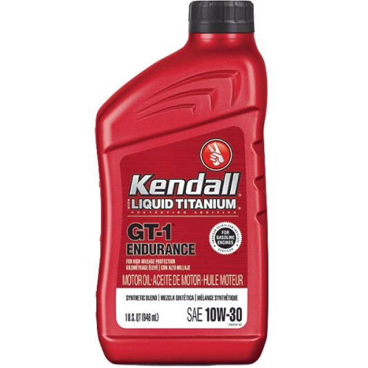 Масло Kendall GT-1 Endurance with LiquiTek 10W-30 на MINI Cooper