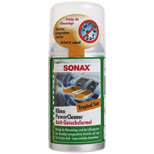 Sonax Klina PowerCleaner яблоко спрей очиститель кондиционера