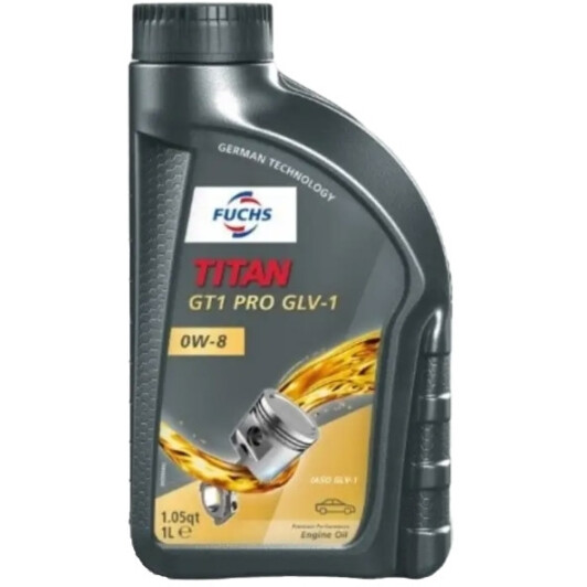 Масло Fuchs Titan GT1 PRO GLV-1 0W-8 на Mercedes A-Class