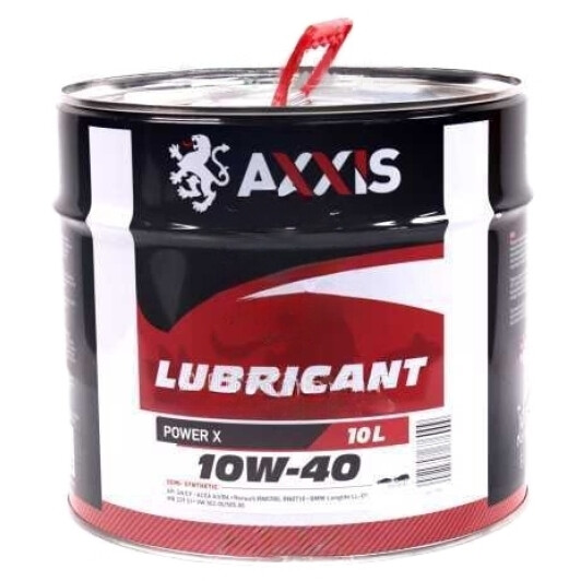 Масло Axxis Power Х 10W-40 10 л на Porsche Cayenne