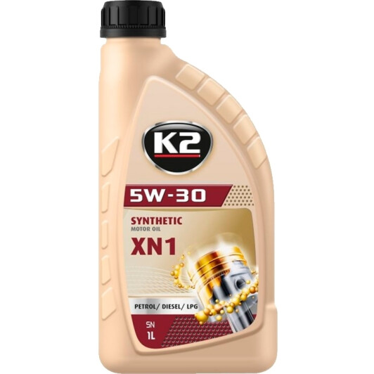Масло K2 XN1 5W-30 1 л на Porsche Cayenne