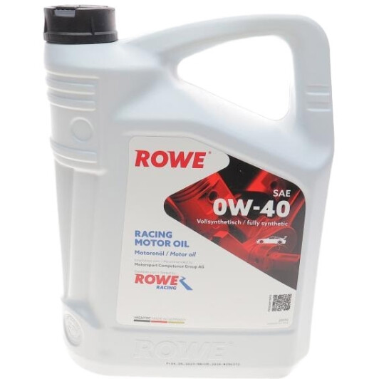 Масло Rowe Racing Motor Oil 0W-40 5 л на Porsche Cayenne