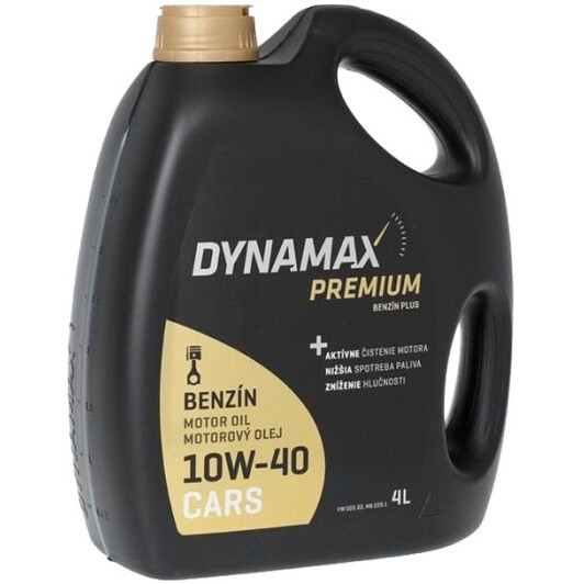 Масло Dynamax Premium Benzin Plus 10W-40 4 л на Porsche Cayenne