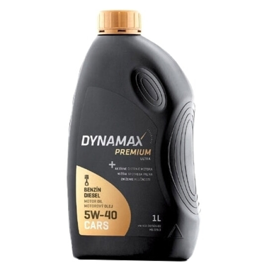 Масло Dynamax Premium Ultra 5W-40 1 л на Porsche Cayenne