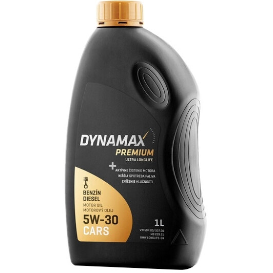 Масло Dynamax Premium Ultra Longlife 5W-30 1 л на Porsche Cayenne