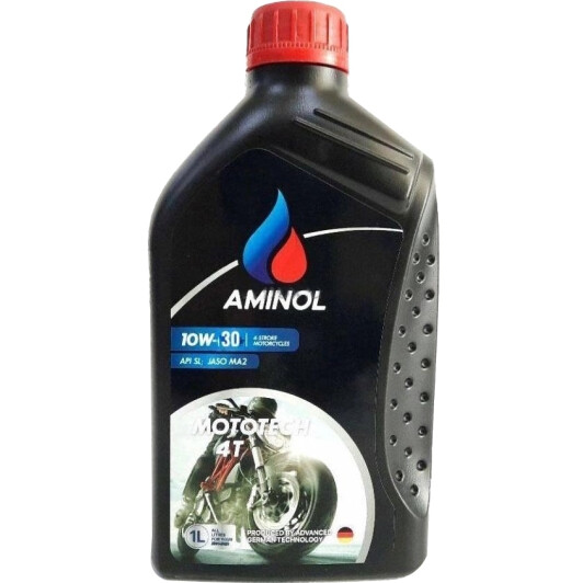 Моторное масло 4T Aminol Moto Tech 10W-30 синтетическое