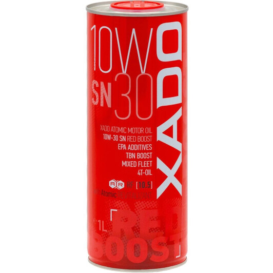 Масло Xado Atomic Oil SN RED BOOST 10W-30 на Chrysler 300C