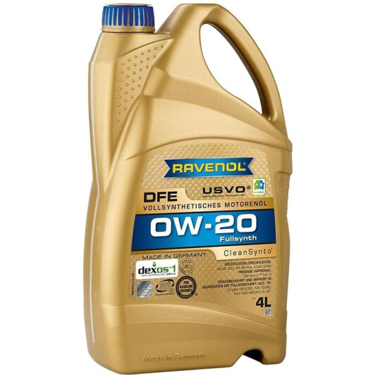 Масло Ravenol DFE 0W-20 4 л на Mitsubishi Pajero