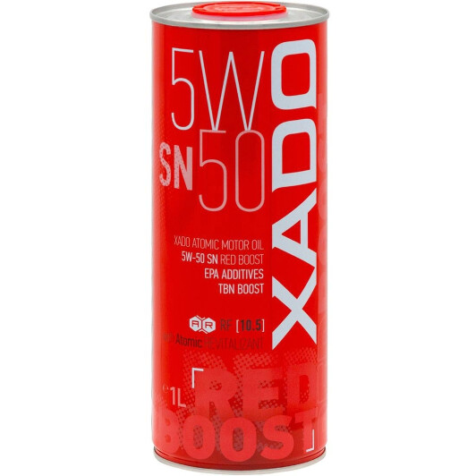 Олива Xado Atomic Oil SN RED BOOST 5W-50 на Porsche Cayenne