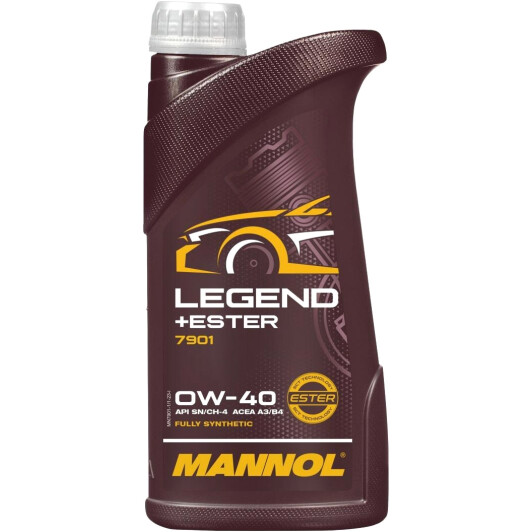 Масло Mannol Legend + Ester 0W-40 на Porsche Cayenne