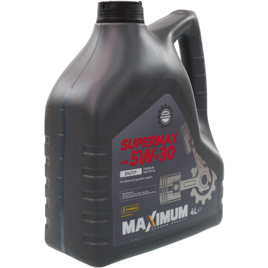Масло Maximum SuperMax 5W-30 4 л на MINI Cooper