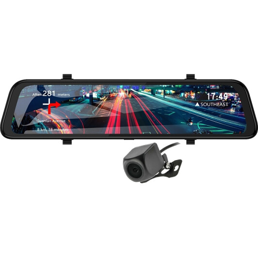 Видеорегистратор зеркало Cyclone MR-155