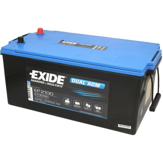 Тяговый аккумулятор Exide Marine & Leisure EP2100 240 Ач 12 В